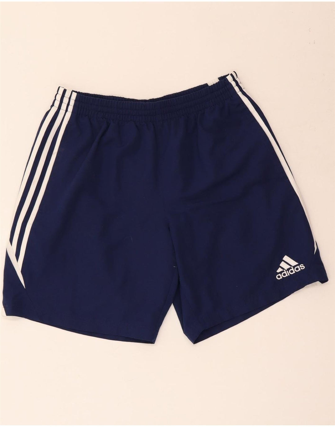 ADIDAS Pantalones cortos deportivos para hombre Grande Azul marino Colorblock Poliéster