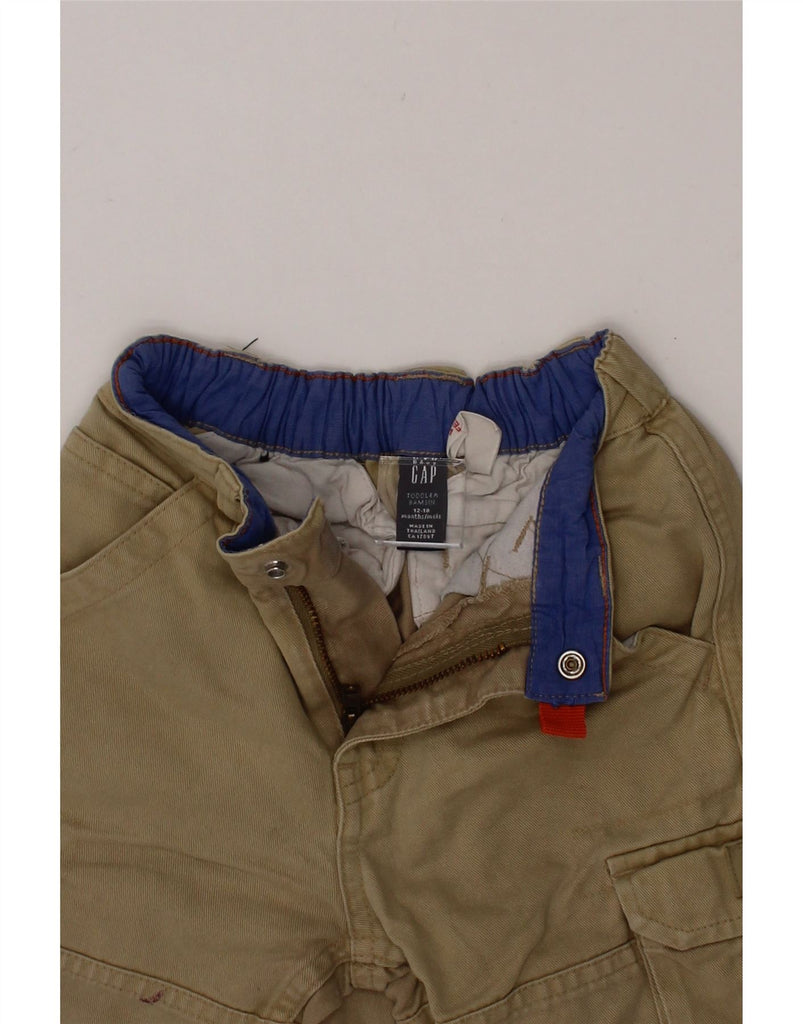 GAP Baby Boys Cargo Trousers 12-18 Months W16  Khaki Cotton Vintage Gap and Second-Hand Gap from Messina Hembry 