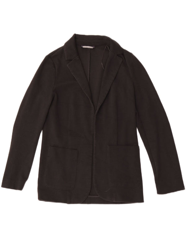 Marks & Spencer Chaqueta tipo blazer abierta para mujer UK 6 XS Poliéster negro