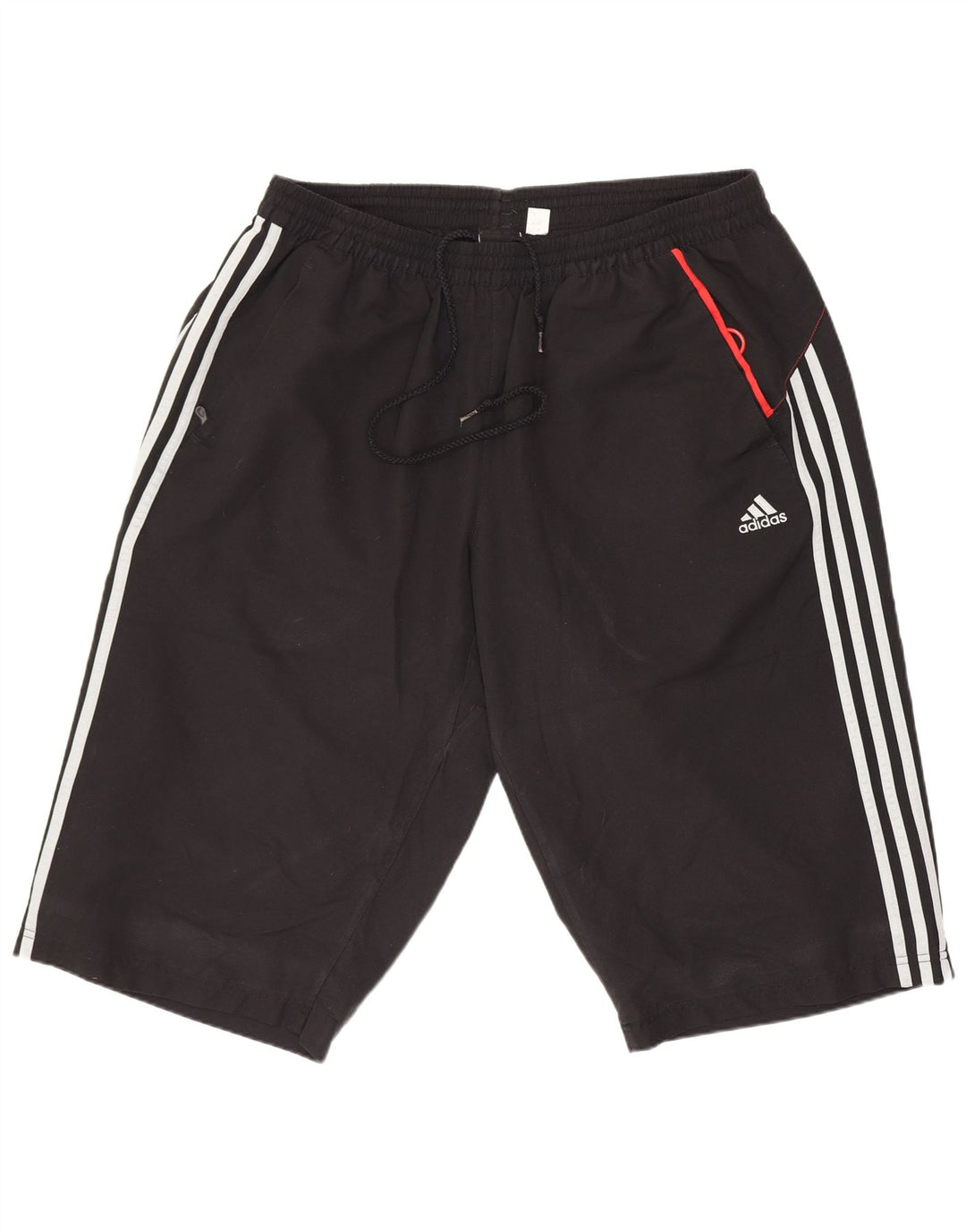Adidas Pantalones cortos deportivos para hombre XL Negro Poliéster
