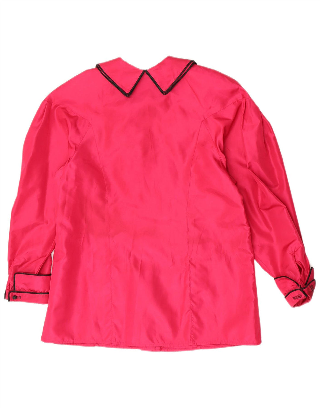Lutz Teutloff Blusa para mujer UK 44 Grande Poliéster rosa