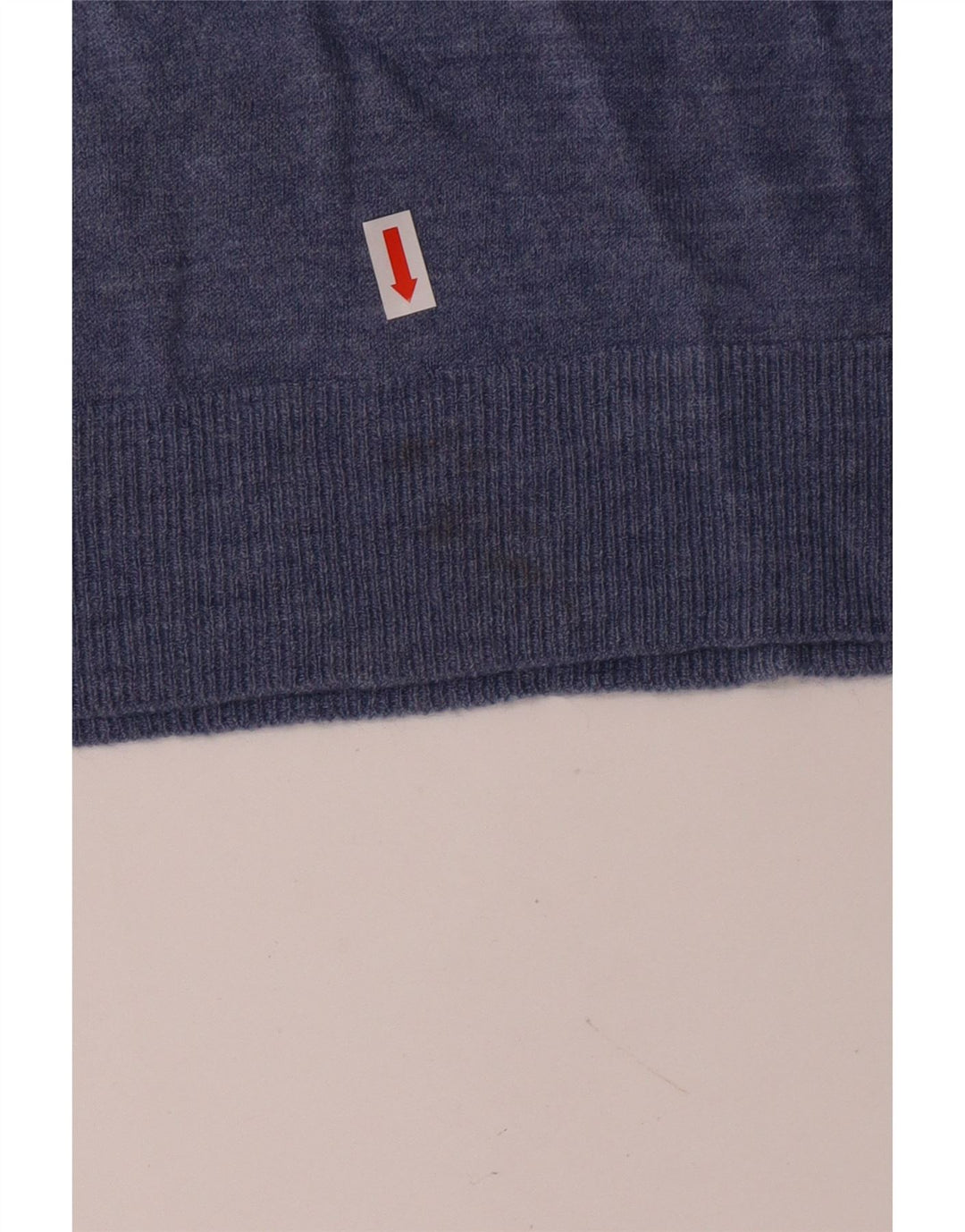 MARKS & SPENCER Suéter con cuello en V Blue Harbor para hombre XL Azul clásico