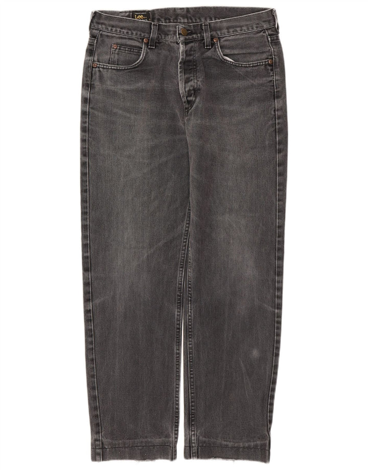 LEE Vaqueros rectos Chicago para hombre W33 L29 Algodón gris