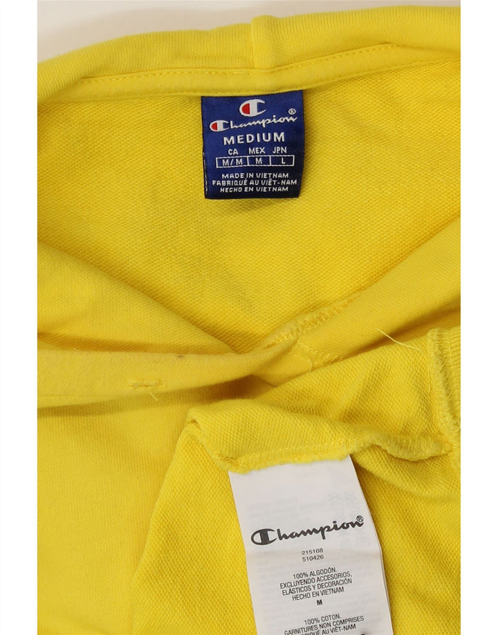 Champion Sudadera Con Capucha Jersey De Algodón Amarillo Mediano Hombre