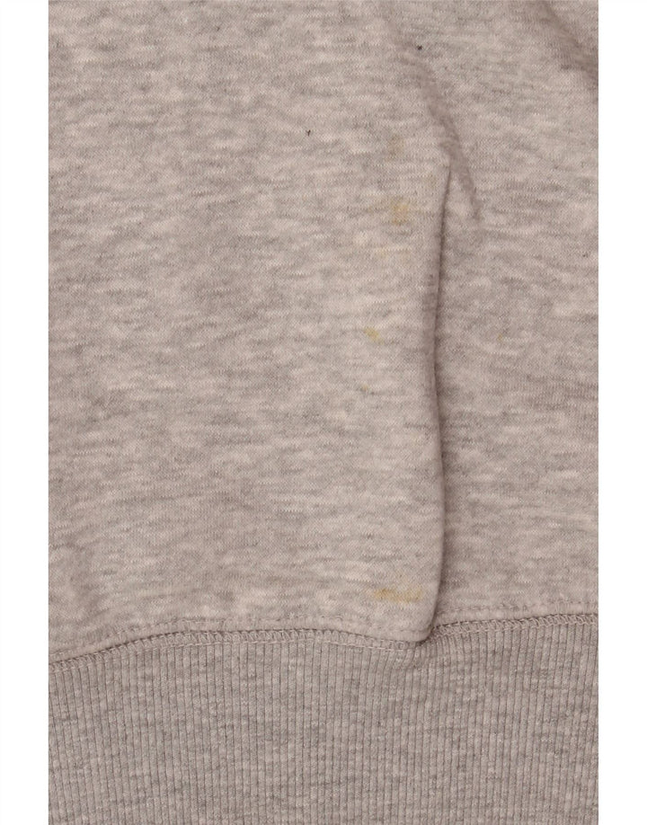 French Connection Jersey con capucha para hombre de algodón moteado gris pequeño