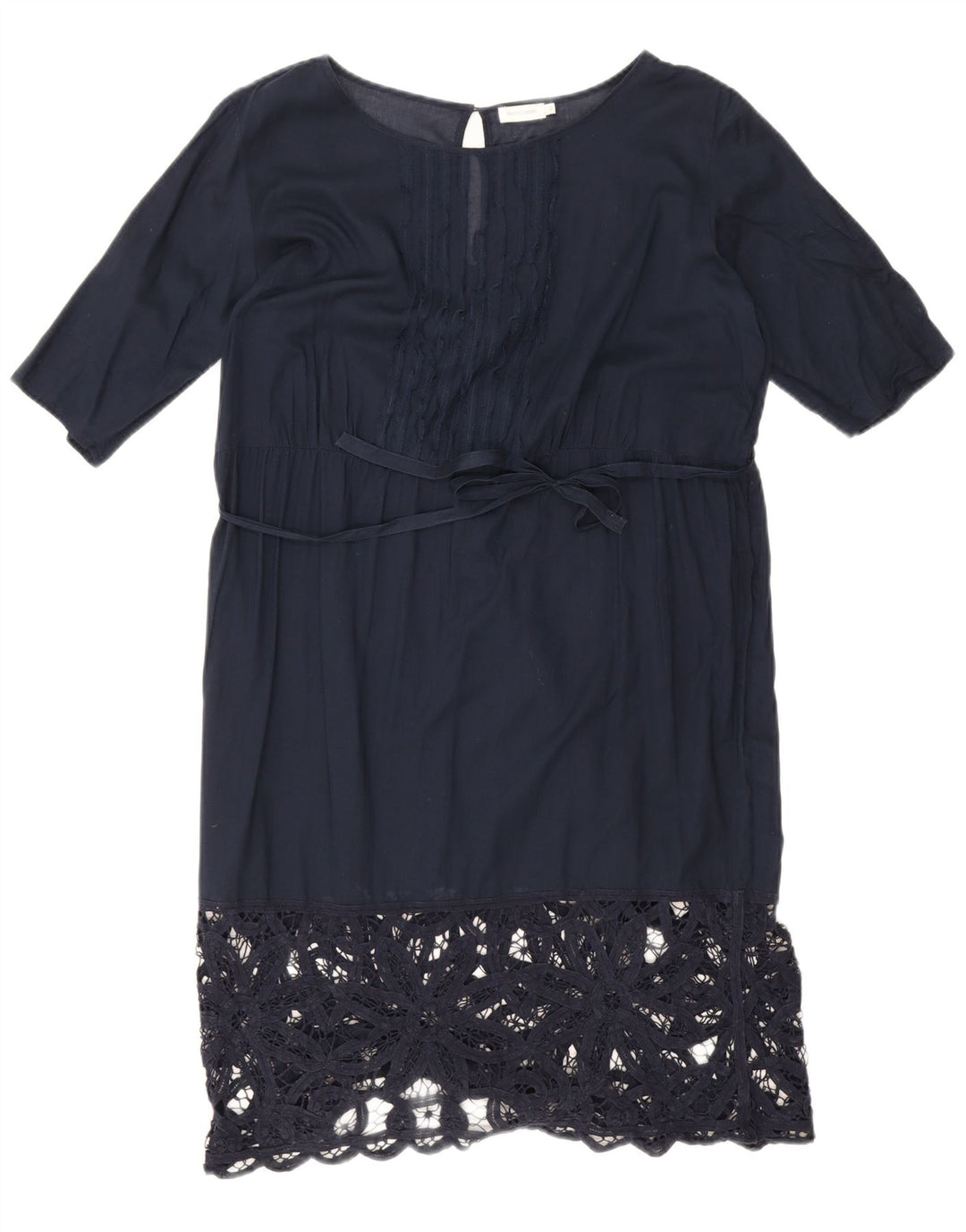 Henry Cottons Vestido recto para mujer IT 46 Grande Azul marino