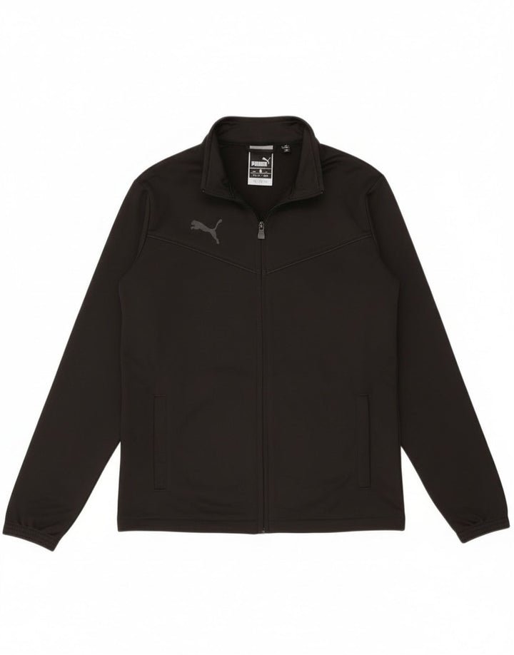 Puma Hombre Chándal Top Chaqueta Mediana Negro Poliéster