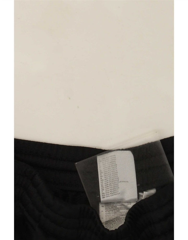 Adidas Pantalones de chándal para hombre UK 38/40 Medium Negro Poliéster