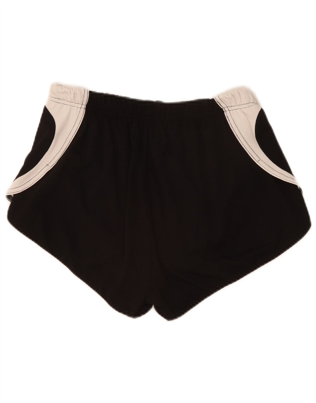 Asics Shorts deportivos gráficos para mujer UK 40 Mediano Negro Colorblock Poliéster