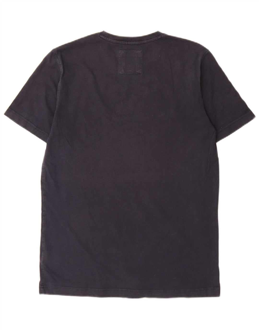 Crew Clothing Camiseta para hombre Top Medium Black Cotton Classic