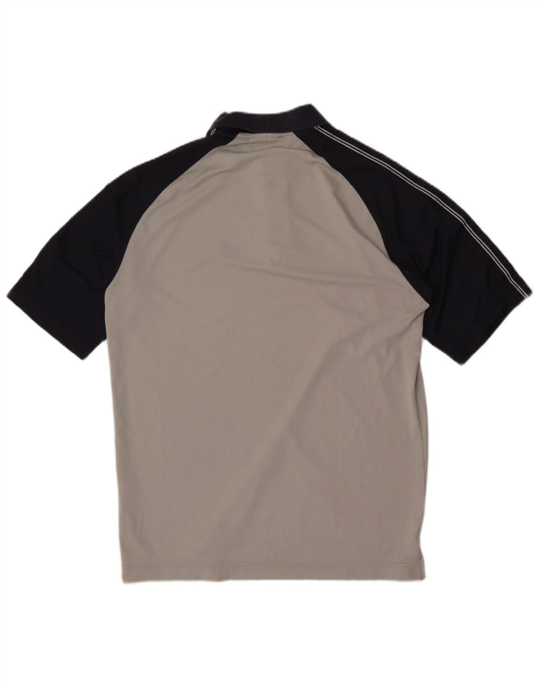 Sergio Tacchini Polo para hombre grande gris color block