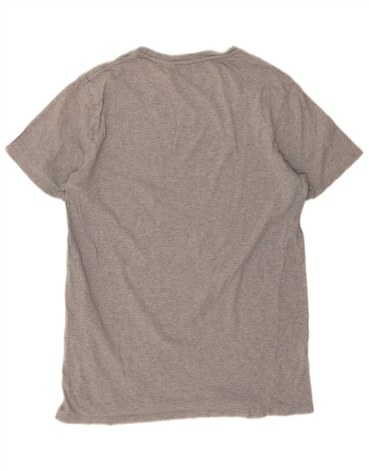 LEVI'S Camiseta gráfica para hombre Top de algodón moteado gris medio