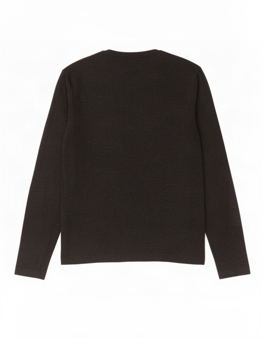French Connection Top para hombre de manga larga de algodón gris grande