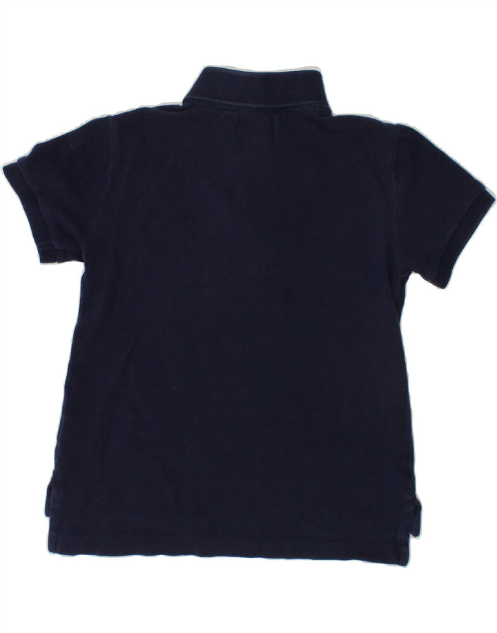 CHAPS Boys Polo Shirt 3-4 Years Navy Blue Cotton Vintage Chaps and Second-Hand Chaps from Messina Hembry 