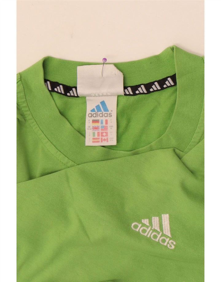 Adidas Camiseta para hombre Top UK 40/42 Medium Green