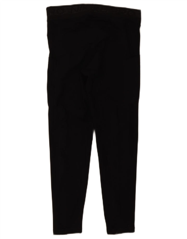 Nike Leggings cortos para mujer UK 44 Mediano Negro Poliéster