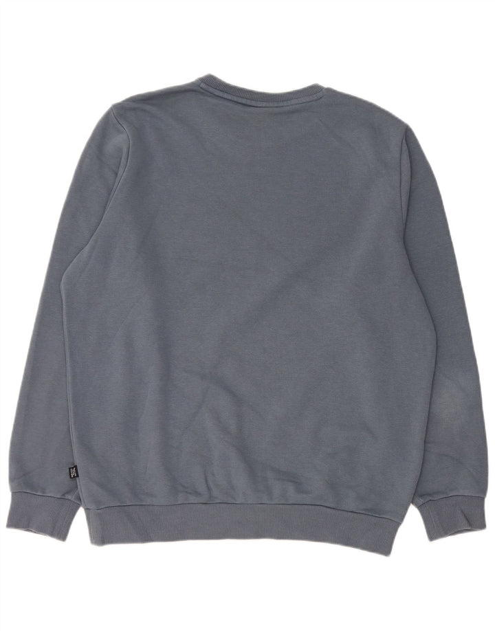 PUMA Sudadera Jumper de algodón gris medio para hombre