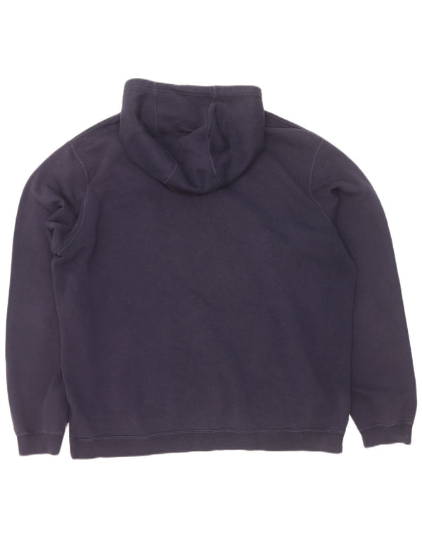 Nike Sudadera con capucha para hombre Jumper XL Azul marino Algodón