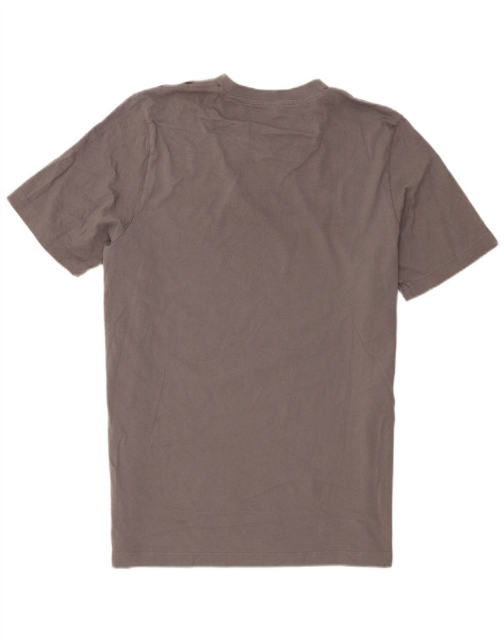 Adidas - Camiseta para hombre, talla grande, algodón gris