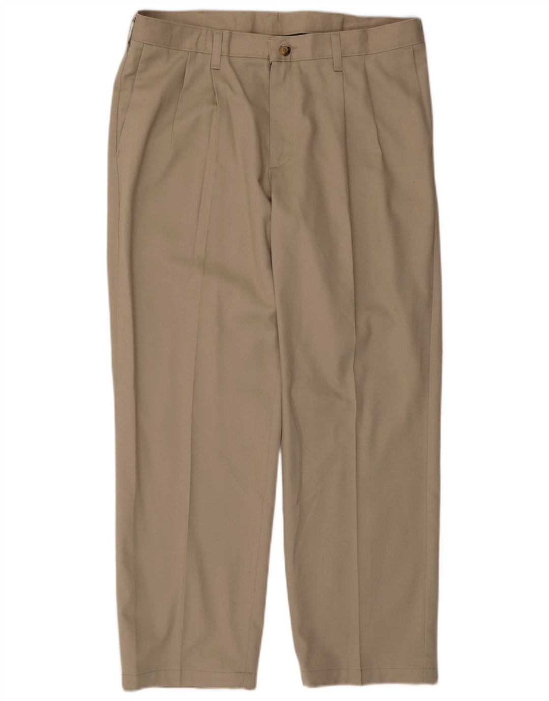 LEE Pantalones chinos con pinzas para hombre W36 L29 Algodón beige
