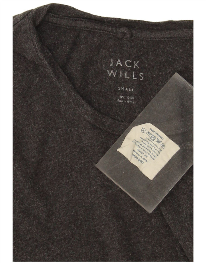 JACK WILLS Camiseta Hombre Top Small Gris Algodón