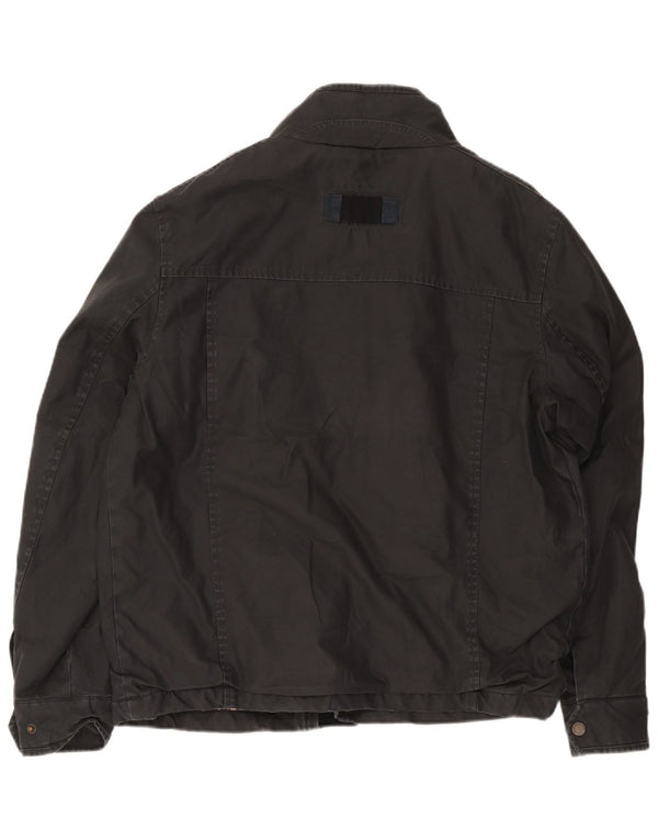 Chaqueta cortavientos para hombre Fat Face UK 38 Algodón gris medio