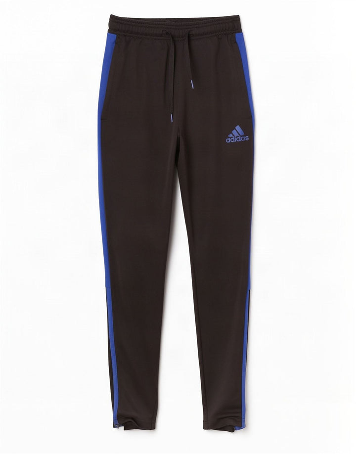 Adidas Hombre Aeroready Pantalones De Chándal Pequeño Negro Colorblock Poliéster