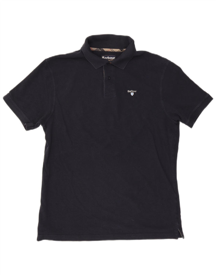 Polo Barbour Hombre XL Algodón Azul Marino
