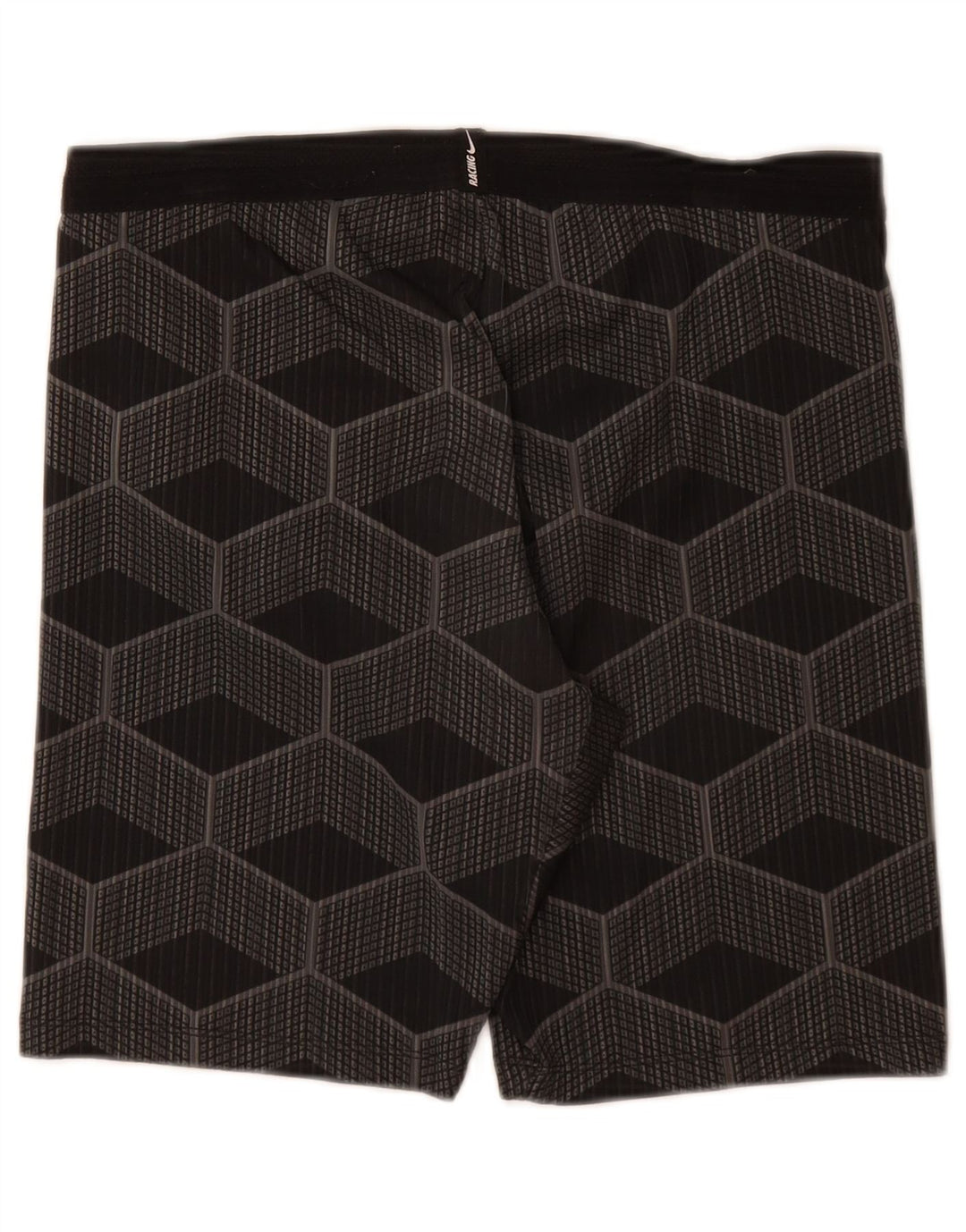 Nike - Pantalones cortos deportivos para hombre, talla grande, gris, geométrico
