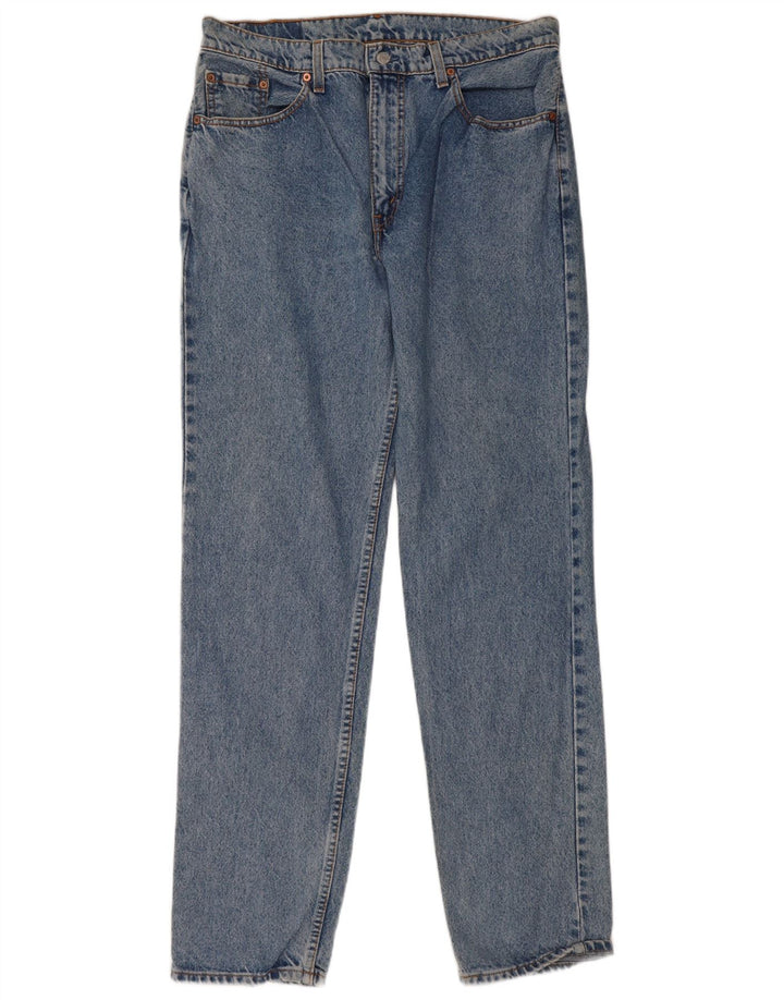 Levi's Hombre 504 Vaqueros Rectos W36 L34 Algodón Azul