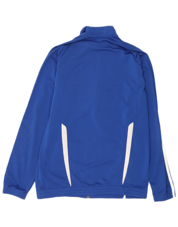 Adidas Hombre Chándal Top Jacket Azul Medio Colorblock Poliéster