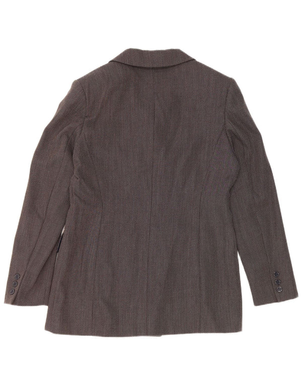 Caractere Chaqueta tipo blazer con doble botonadura para mujer UK 40 Gris medio
