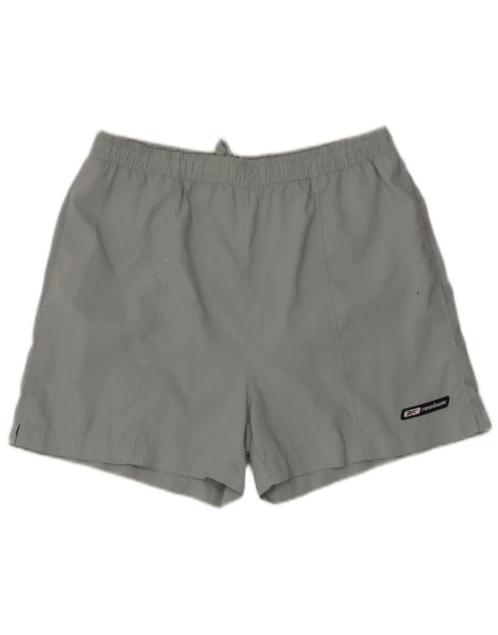 Pantalones cortos deportivos Reebok Hombre Azul medio Poliéster