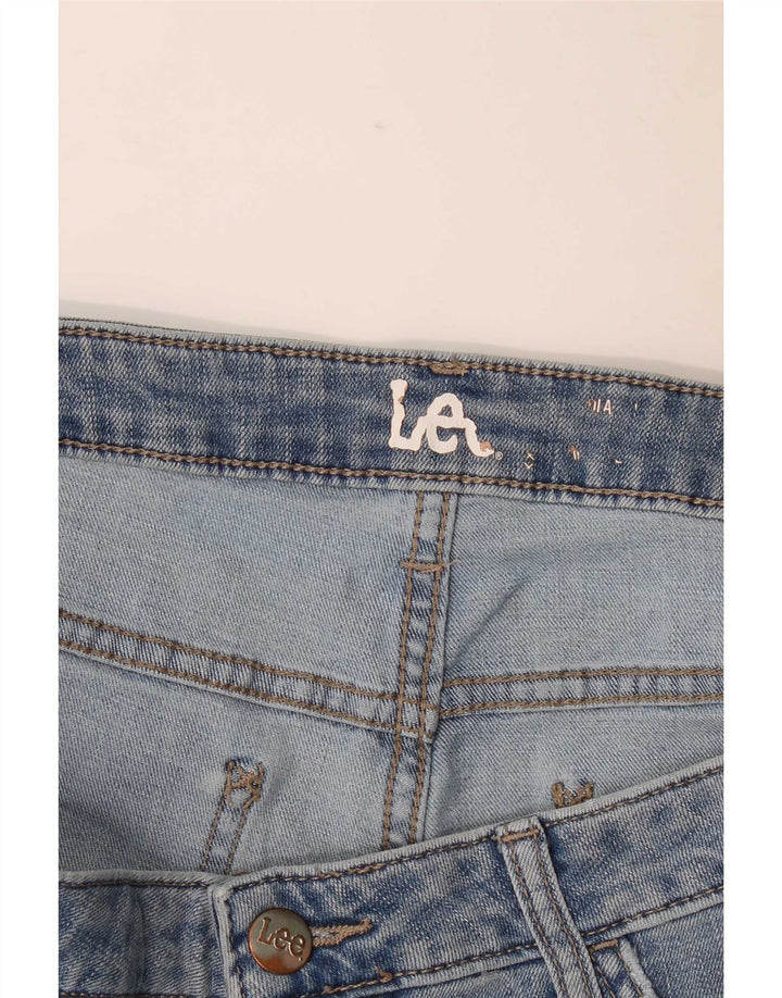Pantalones cortos vaqueros Lee para mujer W38 XL Azul