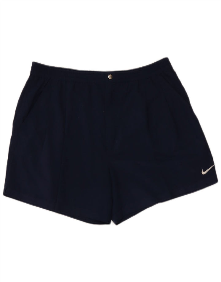 Pantalones cortos deportivos Nike para hombre XL Azul marino Poliéster