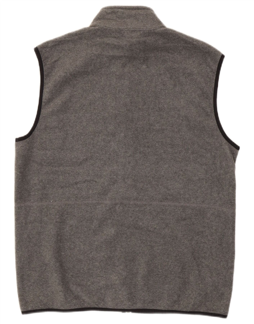 Chaleco polar para hombre IZOD UK 38 Poliéster gris medio