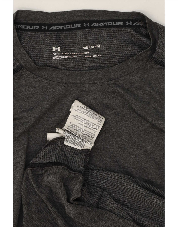 Camiseta Under Armour Heat Gear para hombre Top Poliéster gris medio