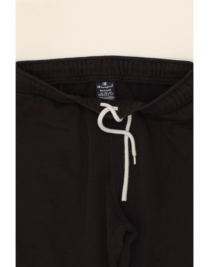 CHAMPION Womens Tracksuit Trousers Joggers UK 14 Medium Black Vintage Champion and Second-Hand Champion from Messina Hembry 