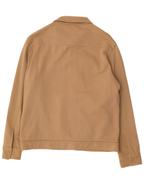 Autograph  Mens Utility Jacket UK 38 Medium Beige Cotton