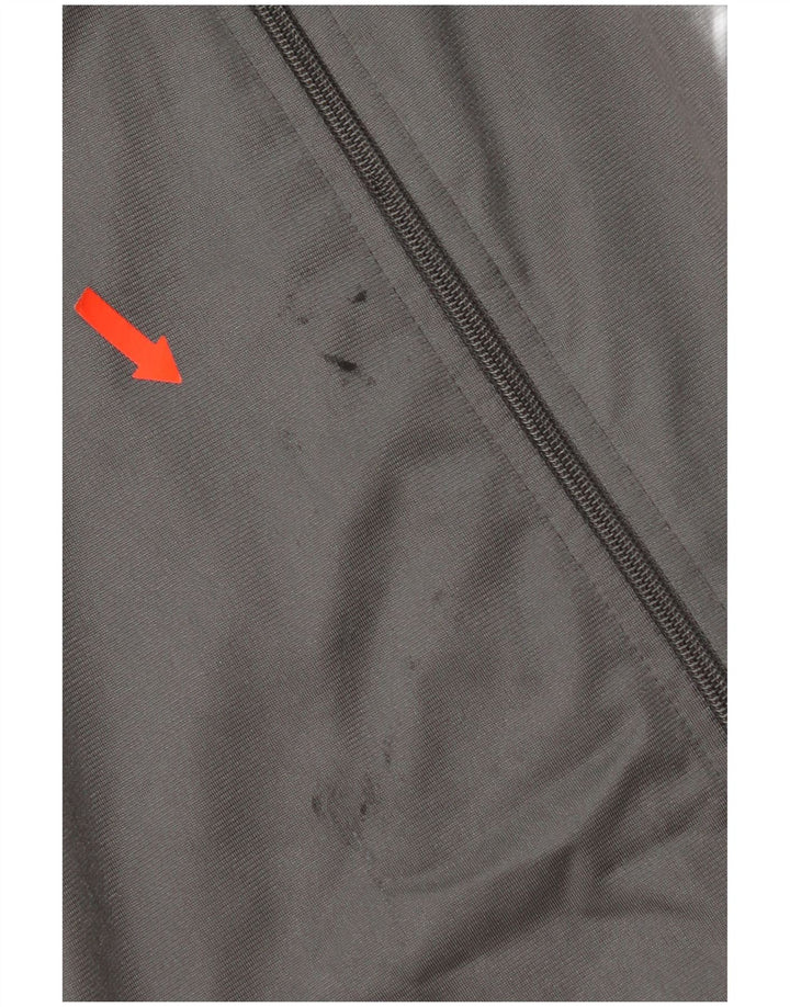 Diadora Chaqueta de chándal con gráfico para hombre, UK 40, color gris medio