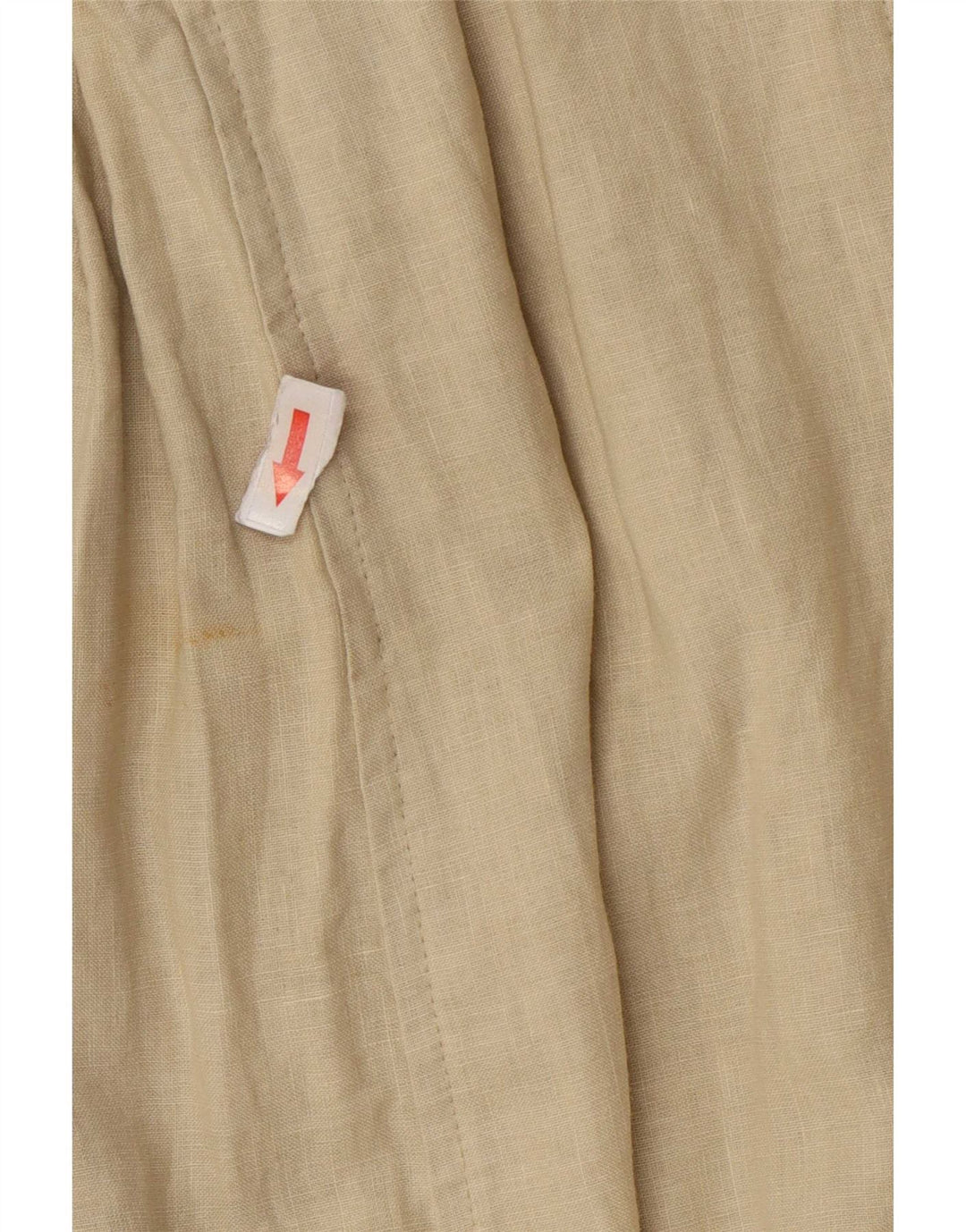 Gabardina vintage para mujer IT 46 Lyocell beige grande