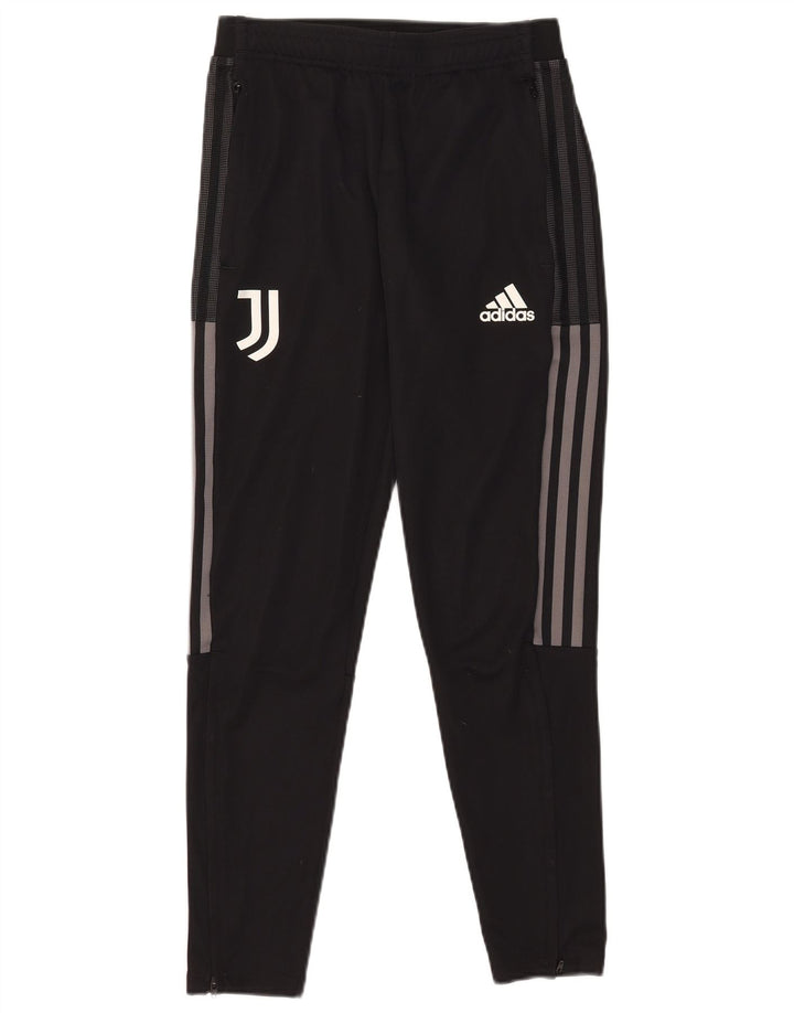 Adidas Juventus - Pantalón de chándal para hombre, poliéster, color negro