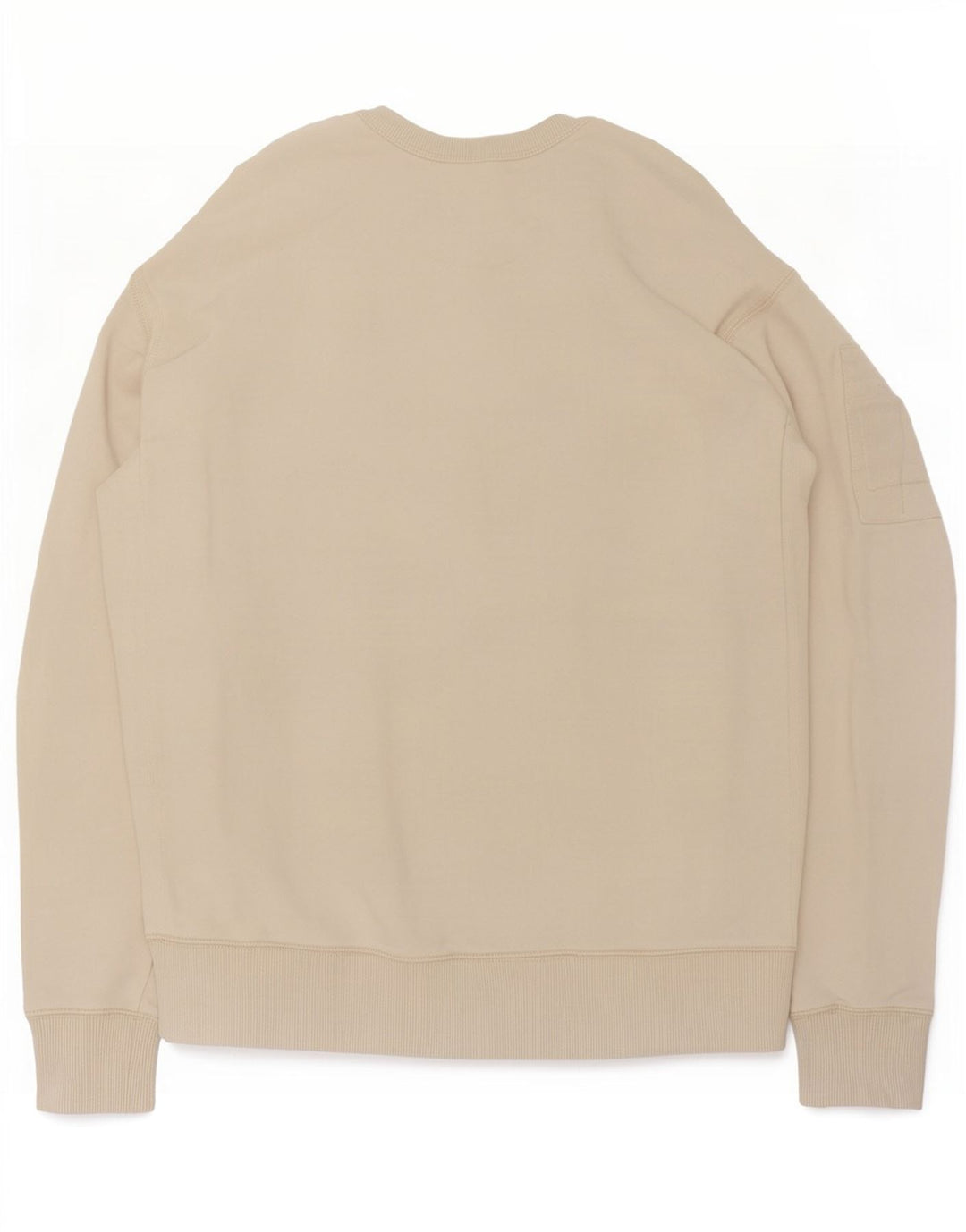 Calvin Klein Jeans Hombre Sudadera Jumper Small Beige Algodón