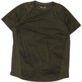 Under Armour Camiseta ajustada para hombre Top XL Poliéster a rayas verdes