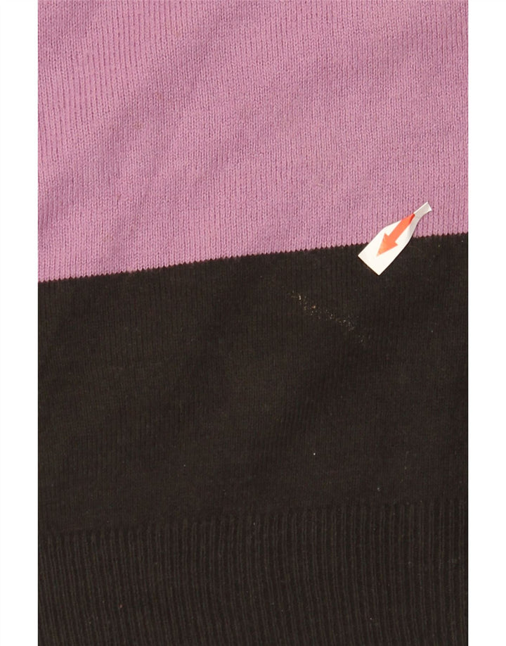 Marks & Spencer Jersey con cuello barco para mujer, talla 40, talla M, multicolor