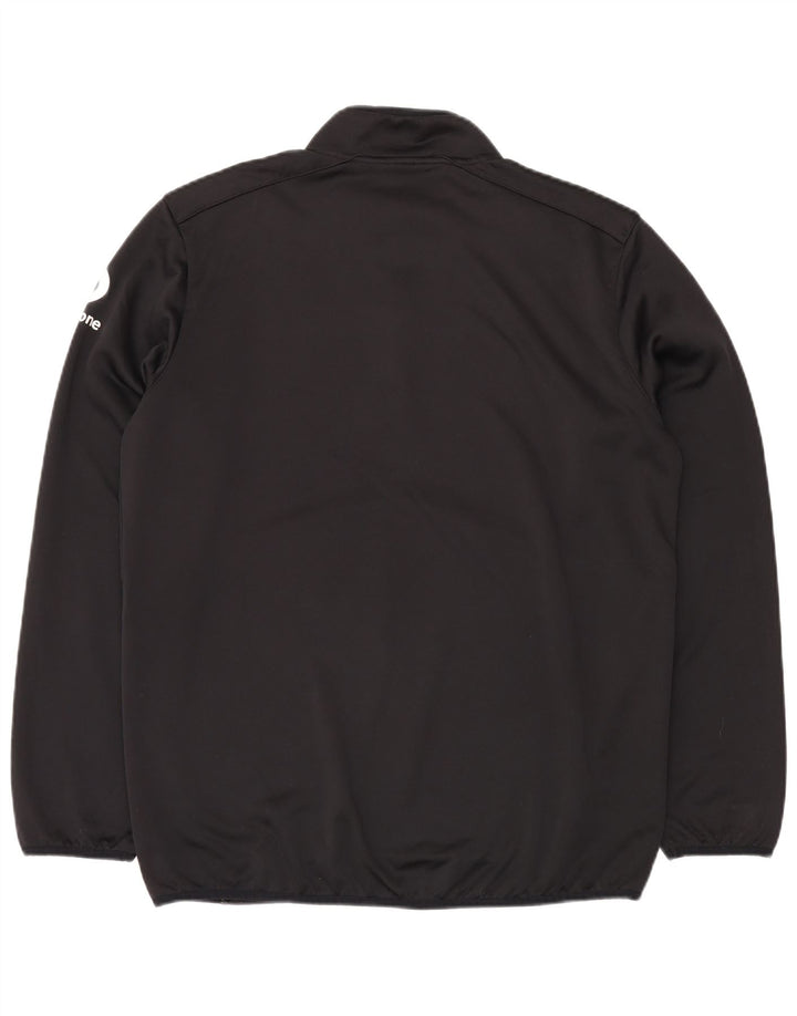 CANTERBURY Sudadera con cuello con cremallera y gráfico IRFU para hombre XL Poliéster negro