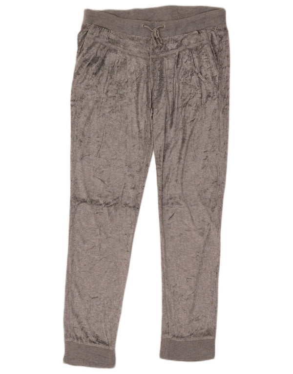CHAMPION Pantalones de chándal de terciopelo para mujer Joggers UK 44 Gris medio