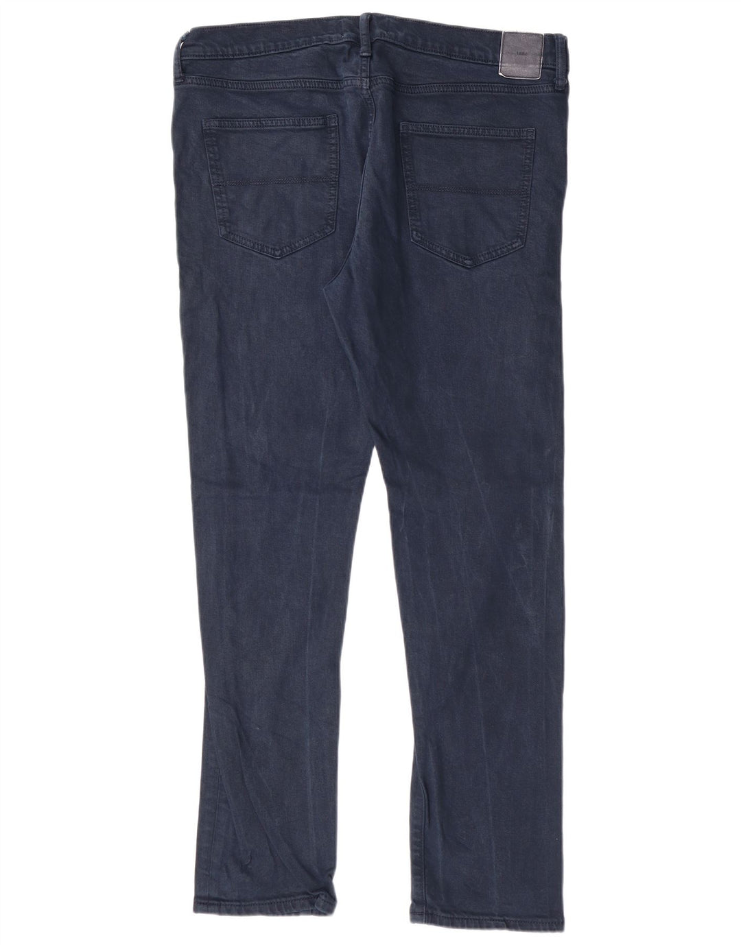 MARKS & SPENCER Vaqueros ajustados para hombre W36 L30 Azul marino Algodón Clásico