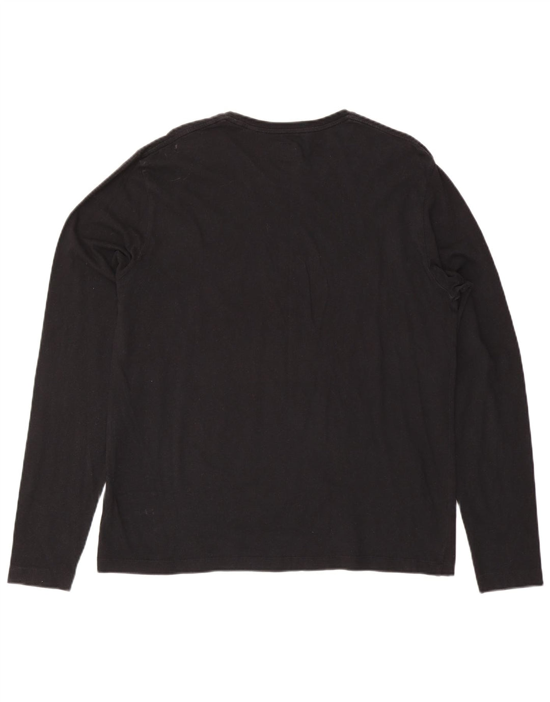 Jack Wills Camiseta Hombre Manga Larga XL Algodón Negro