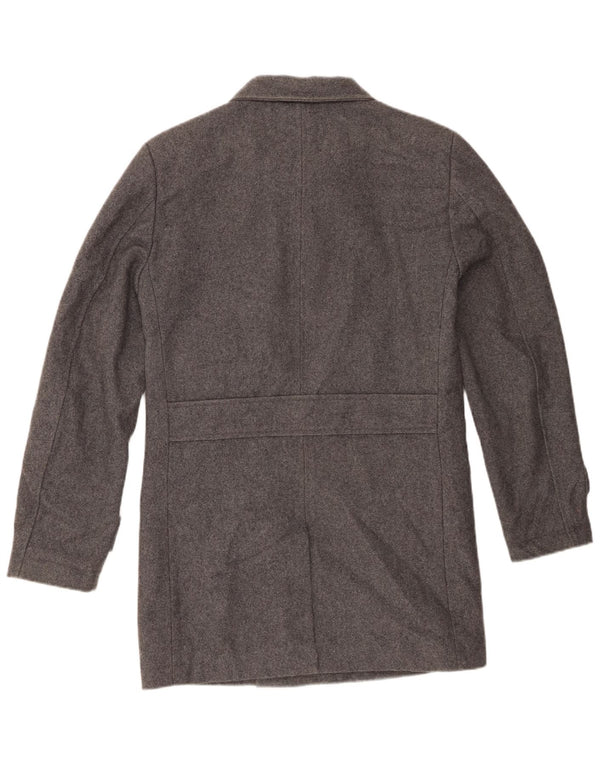 French Connection Chaquetón para hombre UK 36 Small Lana gris